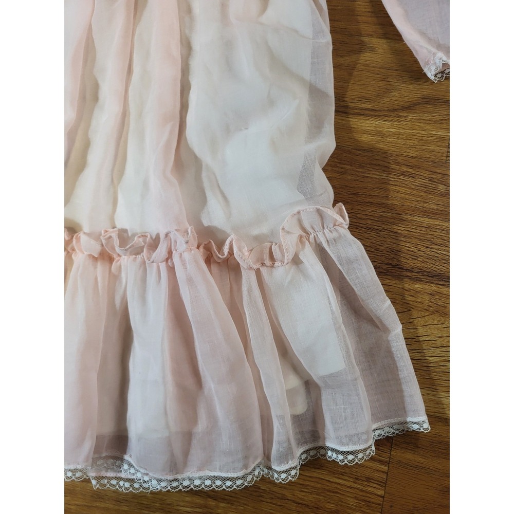 Vtg 70s Jeunes Filles Gunne Sax Jessica McClintock Size 12 Cottagecore Prairie - Picture 2 of 6